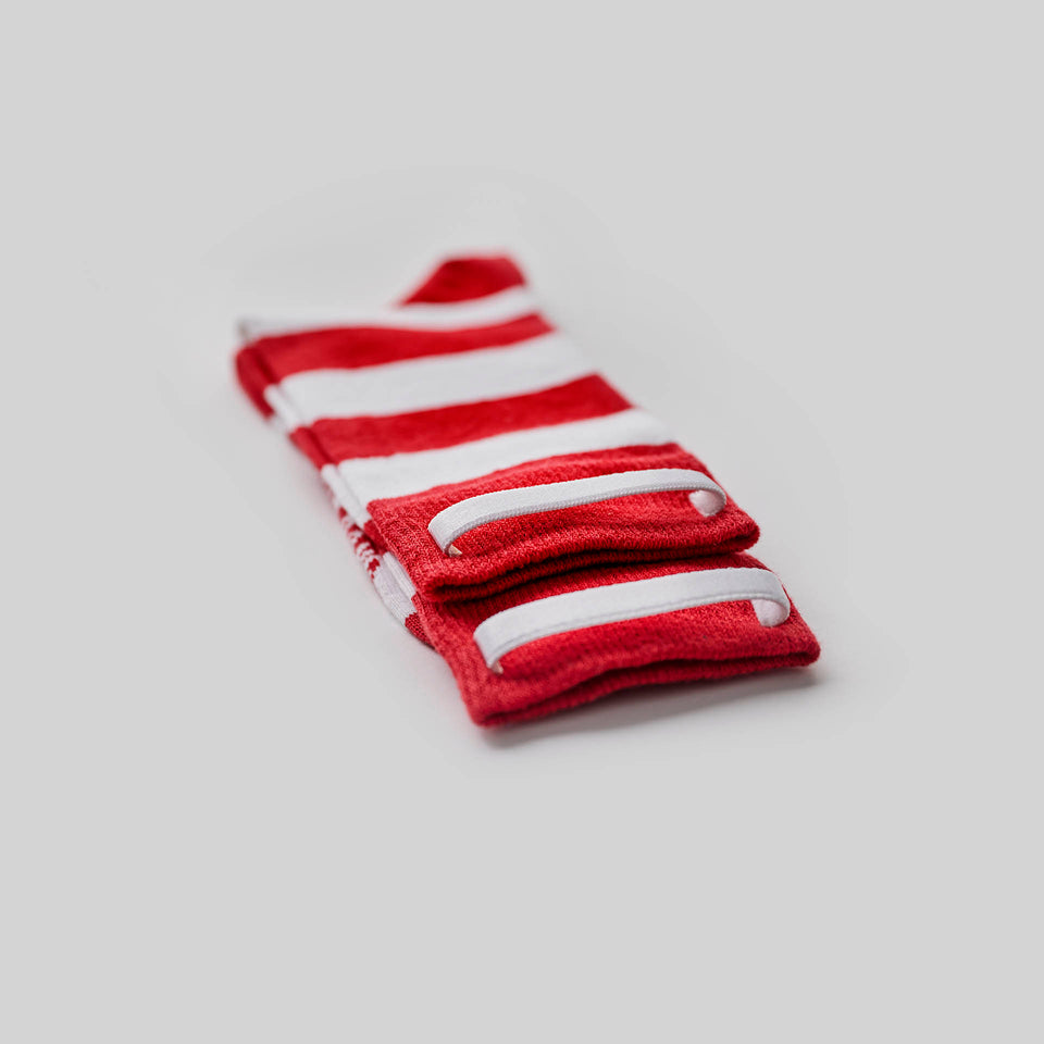 Rugby Stripes - Röd